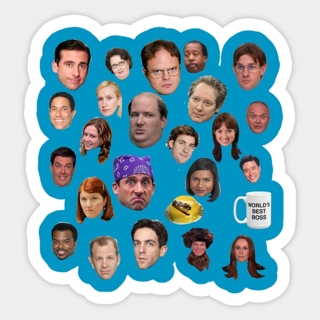 The Office Sticker by SophieScruggs